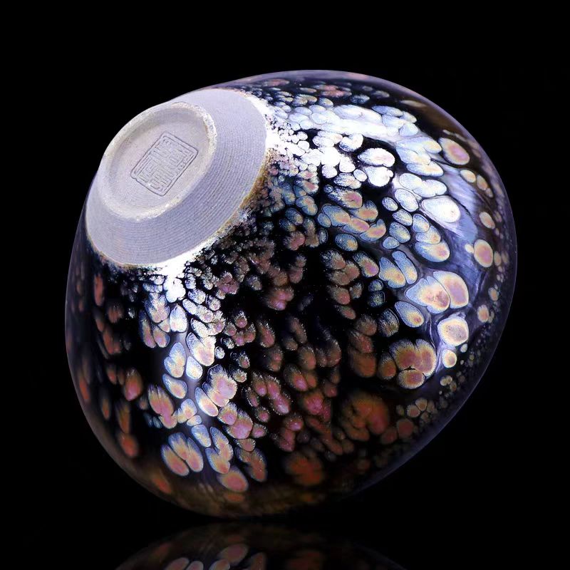 zhengyong Purple Gold Flower Master's Cup Porcelain