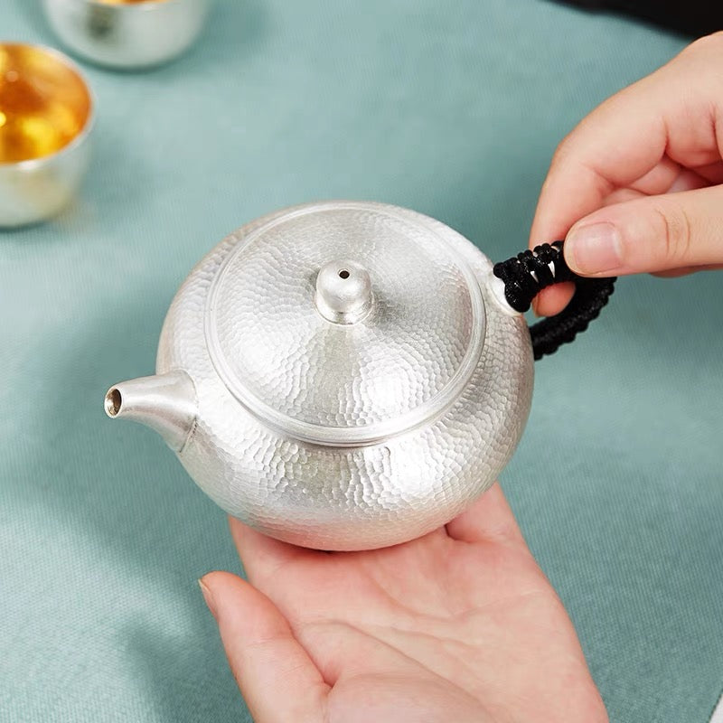 Silver Kettle pot